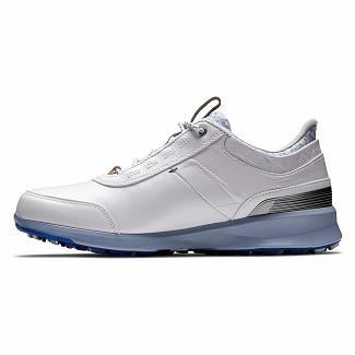 Women's Footjoy Stratos Spikeless Golf Shoes White NZ-253551